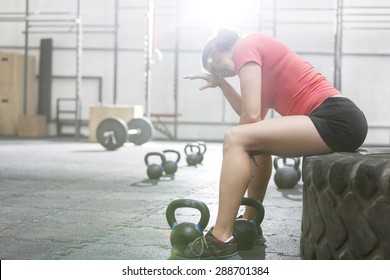 Working Out At The Gym