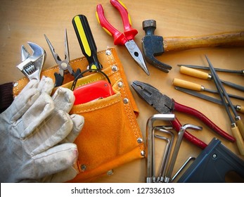 Working tools background. - Powered by Shutterstock