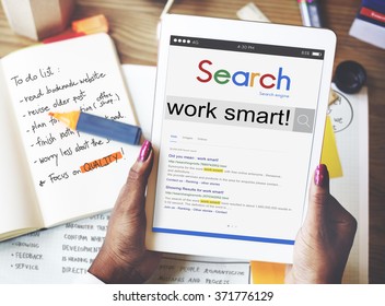 Working Work Effective Productive Step Planning Concept