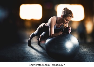 Workout With Fitness Ball