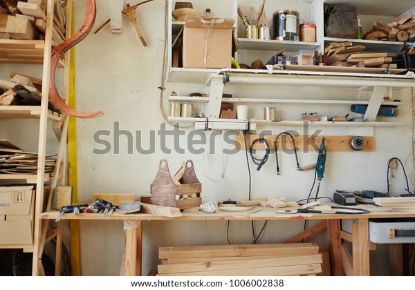 Workplace Modern Craftsman Artisan Workroom All Stock Photo