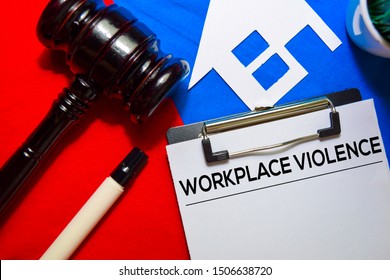 Workplace Violence Text On Document Form Stock Photo 1506638720 ...