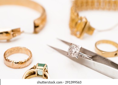 Workshop manufacture and repair of jewelry