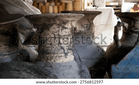 A workshop on how to make ceramic crafts from clay. Ceramic crafts originated in prehistoric times (circa 10,000–2,000 BC), when humans accidentally discovered that fired clay hardened. This technique evolved from simple household container making to decorative and industrial art, influenced by the civilizations of Ancient Mesopotamia and China, and continuing into the modern industrial era.