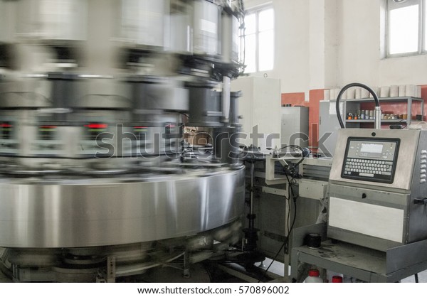 the workshop with rotating\
equipment and machinery for the production of automotive\
filters