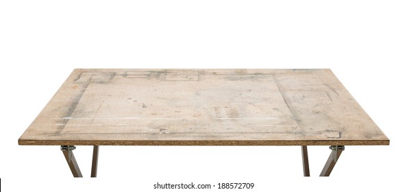 Workshop Table Top, Isolated