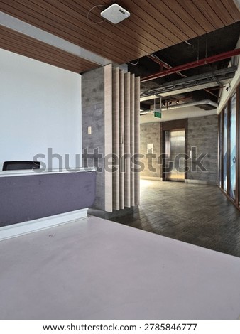workspace with clear consept .