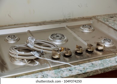 Worktop Near The Hob New House Installation Gas Stove