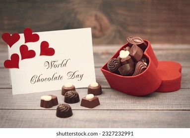 World Chocolate Day Box with chocolates is for you 