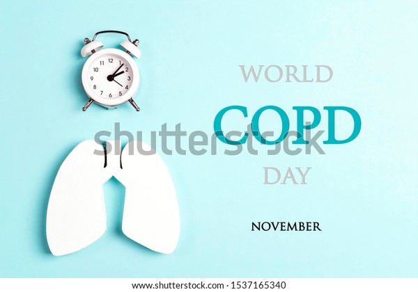 World Copd Day Concept Lung Symbol Stock Photo 1537165340 | Shutterstock