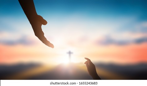 World Day of Remembrance: God's helping hand - Shutterstock ID 1655243683
