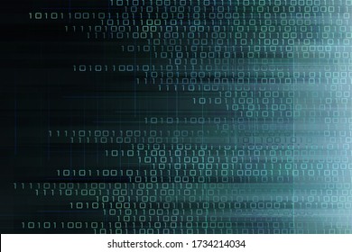 World Of Digital Data. Global Connections By Cyber Binary Information Transmitted. Security In Digital Business Concepts. Blue Data Power Grid. Age Of Digital Data And Grid Blue Green Patterns.