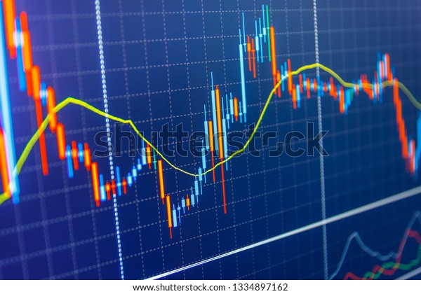 World Economics Graph Market Forex Trading Stock Photo Edit Now - 