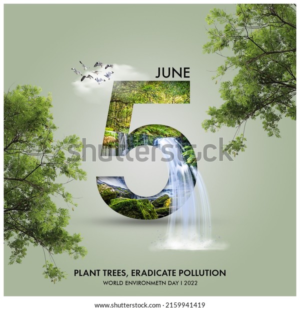 World Environment\
Day, Importance of protecting nature. Concept of the Environment\
World Earth Day Banner.