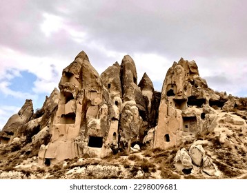 World Famous Fairy Chimneys in Cappadocia - Powered by Shutterstock