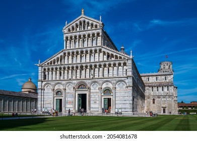 The world famous Piazza dei Miracoli, Pisa, one of the Unesco World Heritage Site