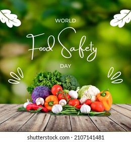 World Food Safety Day Poster