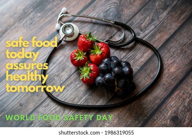 World Food Safety Day Quotes Poster