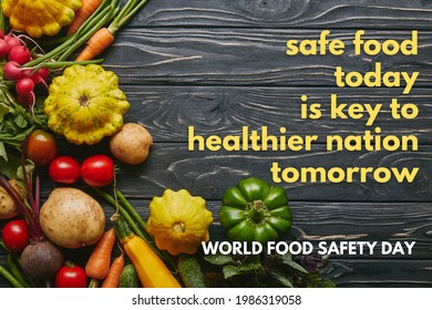 World Food Safety Day Quotes Poster