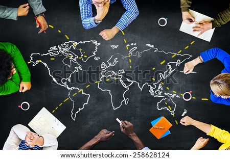World Global Ecology International Meeting Unity Learning Concept