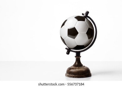 World Globe Shape Football Stock Photo 556737184 | Shutterstock