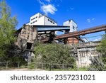 World Heritage Völklingen Ironworks, Völklingen, Saarland, Germany