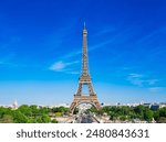 World Heritage Site: Eiffel Tower on the Seine in Paris