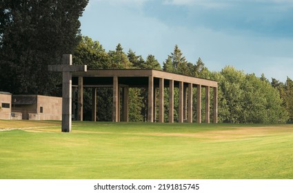 World Heritage Site Skogskyrkogården (Wood Cemetery), Located In The Southern Part Of Suburban Stockholm.