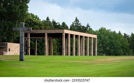 World Heritage Site Skogskyrkogården (Wood Cemetery), Located In The Southern Part Of Suburban Stockholm.