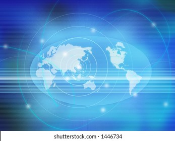 world map