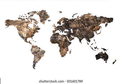 World Map Stock Photo 501601789 - World Map 260nw 501601789