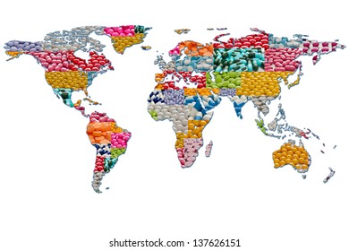 World Map Medicine 260nw 137626151 