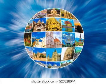 World Monuments Collage