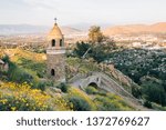 The World Peace Bridge on Mount Rubidoux, in Riverside, California