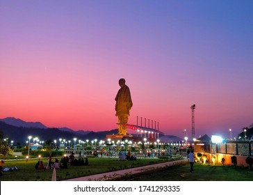 World tallest statue - "THE STATUE OF UNITY" - Shutterstock ID 1741293335