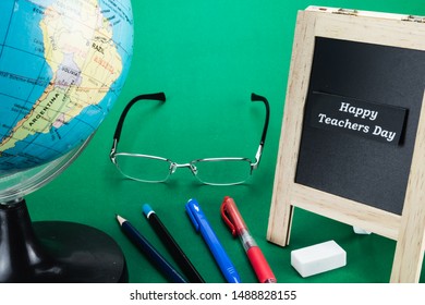 World Teachers Day Background 5 October Stock Photo 1488828155 ...