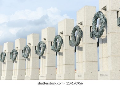 World War 2 Memorial In Washington DC
