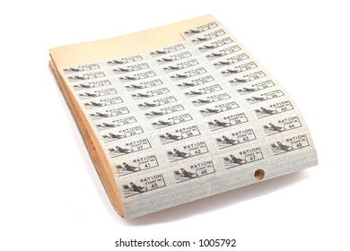 World War 2 Ration Book Stamps