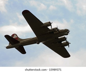 World War II American bomber B-17