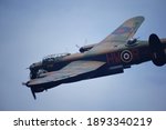 World War II Lancaster bomber on display