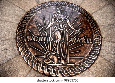 World War II Memorial In Washington DC, USA