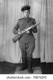 World War II Photo Of An Unknown Soldier