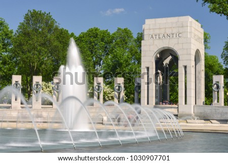 World War (( Memorial in Washington DC - United States