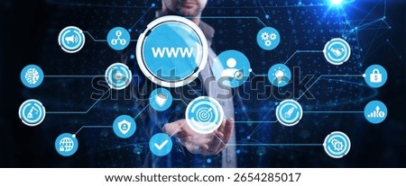 World wide web concept globe icon set. Planet web symbol set. Planet icon with world wide web sign.