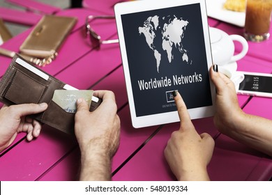 Worldwide Network Globalization Community Concept