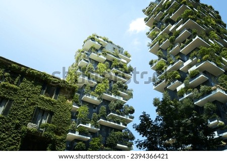 Worm s Eye View Photography of Building Surrounded with Plante