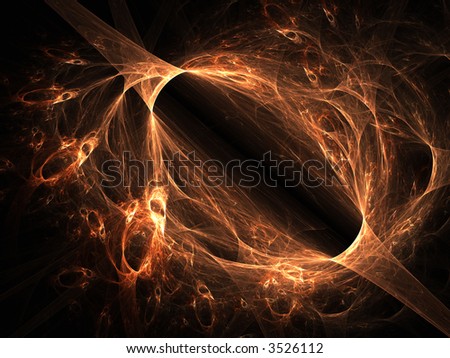 Wormhole is a complex computer generated image for a elegant background or complex hitech design