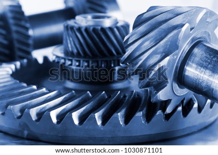 Worn engineering gears