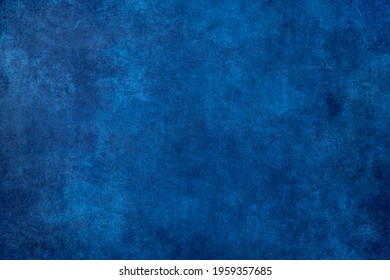 Worn out cobalt blue grunge background or texture 