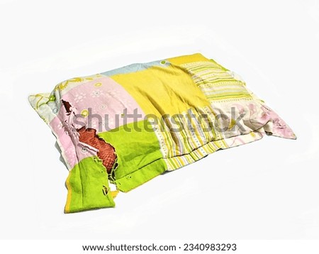 worn and torn sleeping pillows